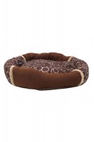 LOLO Pets Лежанка, коричневая, 60х53х10 см